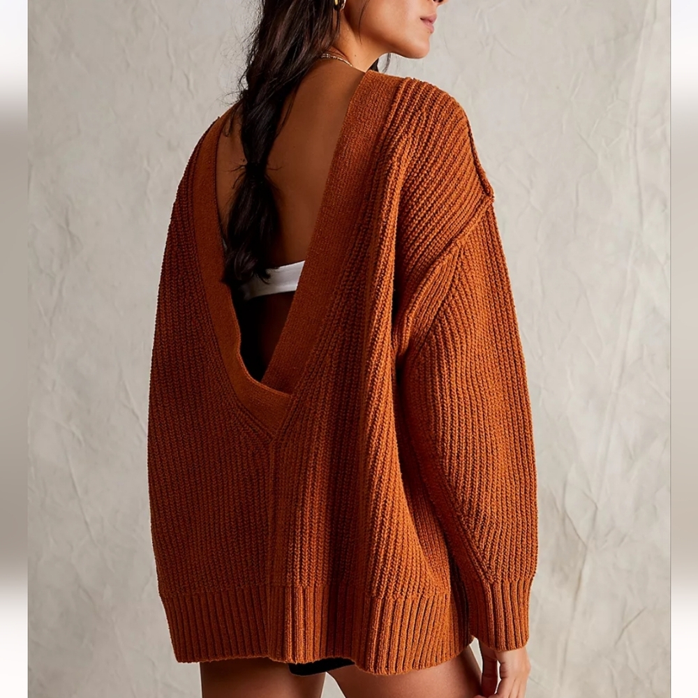 Free People We The Free Still A Fan Pullover Caramelized